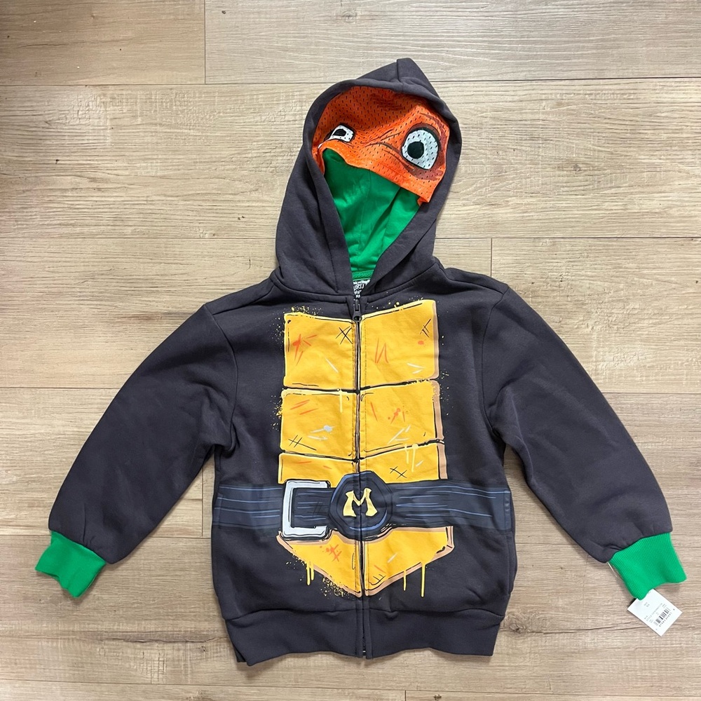 NWT Boys Teenage Mutant Ninja Turtles Hoodie